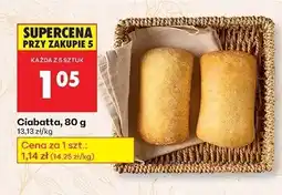 Biedronka Ciabatta Biedronka oferta