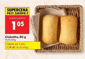Biedronka Ciabatta Biedronka oferta