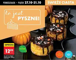 Biedronka Sernik baskijski Halloween Biedronka oferta