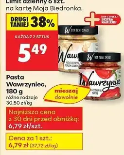Biedronka Pasta różne rodzaje Wawrzyniec oferta