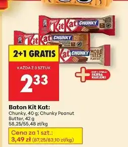 Biedronka Baton Kit Kat Chunky oferta
