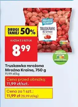 Biedronka Truskawka mrożona Mroźna Kraina oferta