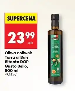 Biedronka Oliwa z oliwek Terra di Bari Bitonto 500 ml Gusto Bello oferta