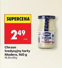 Biedronka Chrzan tradycyjny tarty 160 g Madero oferta