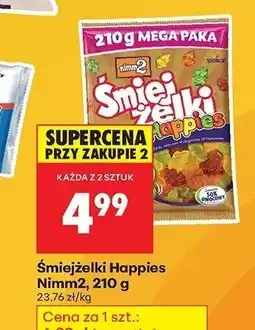 Biedronka Śmiejżelki Happies 210 g Nimm2 oferta