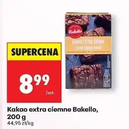 Biedronka Kakao extra ciemne 200 g Bakello oferta