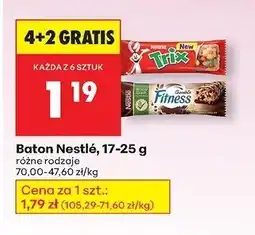 Biedronka Baton Nestlé różne rodzaje 4+2 GRATIS oferta