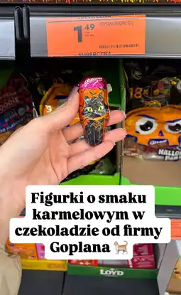 Biedronka Figurki czekoladowe o smaku karmelowym 30g Goplana oferta