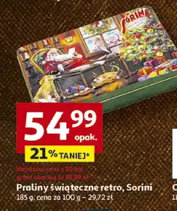 Auchan Praliny świąteczne retro, Sorini oferta