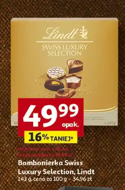Auchan Bombonierka Swiss Luxury Selection, Lindt oferta