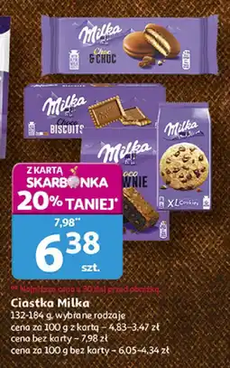 Auchan Ciastka Milka oferta