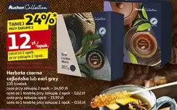 Auchan Herbata czarna cejlońska lub earl grey Auchan Collection oferta