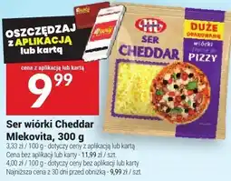 Twój Market Ser wiórki Cheddar Mlekovita, 300 g oferta