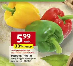 Auchan Papryka Trikolor Auchan oferta