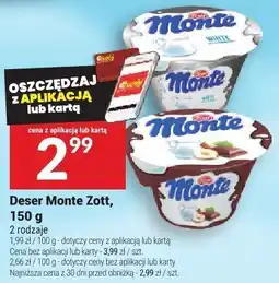 Twój Market Deser Monte Zott, 150 g oferta