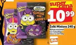 Topaz Żelki Minions 240 g Trolli oferta