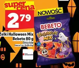Topaz Żelki Halloween Mix Bebeto 80 g oferta