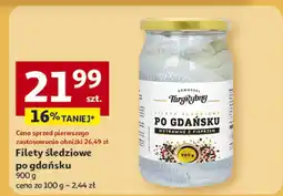 Auchan Filety śledziowe po gdańsku Targ Rybny oferta