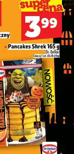 Topaz Pancakes Shrek 165 g Dr. Oetker oferta