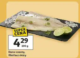 Auchan Filet dorsz czarny, filet bez skóry Auchan oferta