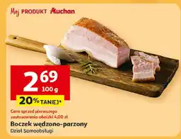 Auchan Boczek wędzona-parzony Dział Samoobsługi Auchan oferta