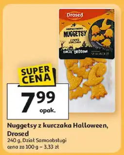 Auchan Nuggetsy z kurczaka Halloween Drosed 240g Dział Samoobsługi oferta