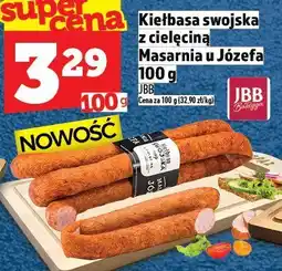 Topaz Kiełbasa swojska z cielęciną Masarnia u Józefa JBB 100 g oferta