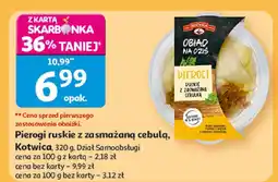 Auchan Pierogi ruskie z zasmażaną cebulą Kotwica 320g Dział Samoobsługi oferta