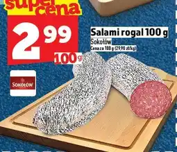 Topaz Salami rogal Sokołów 100 g oferta