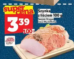 Topaz Szynka z liściem Swójski Stragan 100 g oferta