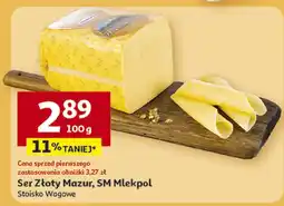 Auchan Ser Złoty Mazur, SM Mlekpol Stoisko Wągowe oferta