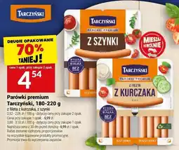 Twój Market Parówki premium Tarczyński, 180-220 g, różne rodzaje oferta