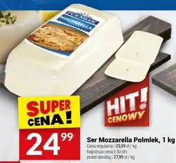 Twój Market Ser Mozzarella Polmlek, 1 kg oferta