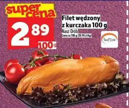 Topaz Filet wędzony z kurczaka Nasze Urob 100 g oferta