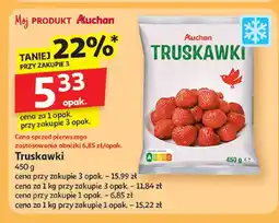 Auchan Truskawki 450 g Auchan oferta