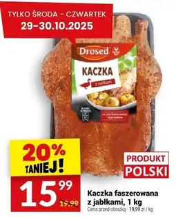 Twój Market Kaczka faszerowana z jabłkami Drosed, 1 kg oferta