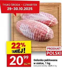 Twój Market Golonka peklowana w siatce, 1 kg Twój Market oferta
