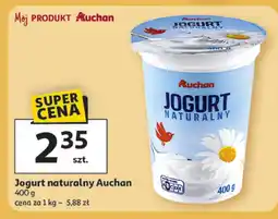 Auchan Jogurt naturalny Auchan 400 g oferta