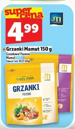 Topaz Grzanki Mamut 150 g Czosnek/ Pszenne oferta