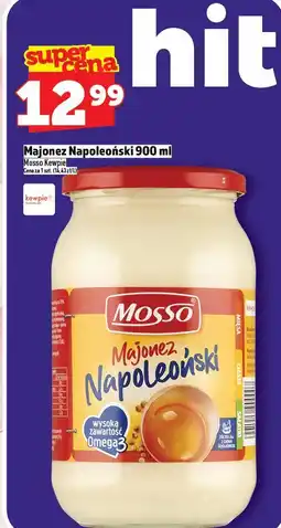 Topaz Majonez Napoleoński 900 ml Mosso Kewpie oferta