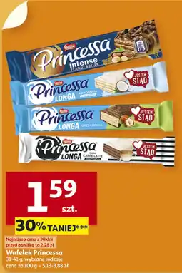 Auchan Wafelek Princessa 31-41 g wybrane rodzaje oferta