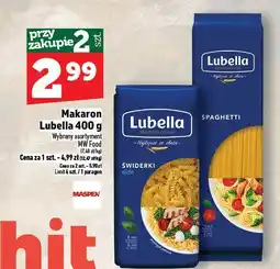 Topaz Makaron Lubella 400 g oferta