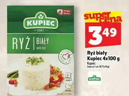 Topaz Ryż biały Kupiec 4x100 g oferta
