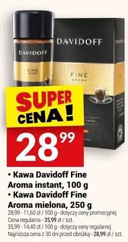 Twój Market Kawa Davidoff Fine Aroma mielona, 250 g oferta
