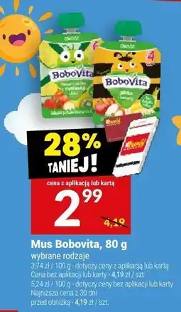Twój Market Mus Bobovita, 80 g oferta