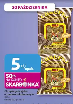 Auchan Chrupki galicyjskie o smaku czekoladowym Jura oferta