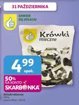 Auchan Krówki mleczne Auchan oferta