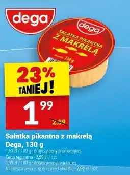 Twój Market Sałatka pikantna z makrelą Dega, 130 g oferta