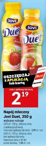 Twój Market Napój mleczny Jovi Duet, 350 g oferta