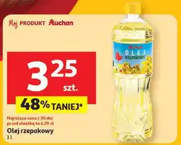 Auchan Olej rzepakowy Mój PRODUKT Auchan oferta